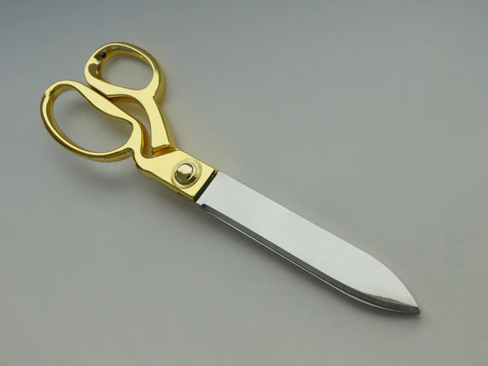 10-1/2" Ceremonial Ribbon Cutting Scissors - Image 4