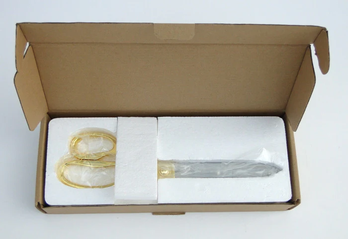 10-1/2" Ceremonial Ribbon Cutting Scissors - Image 9