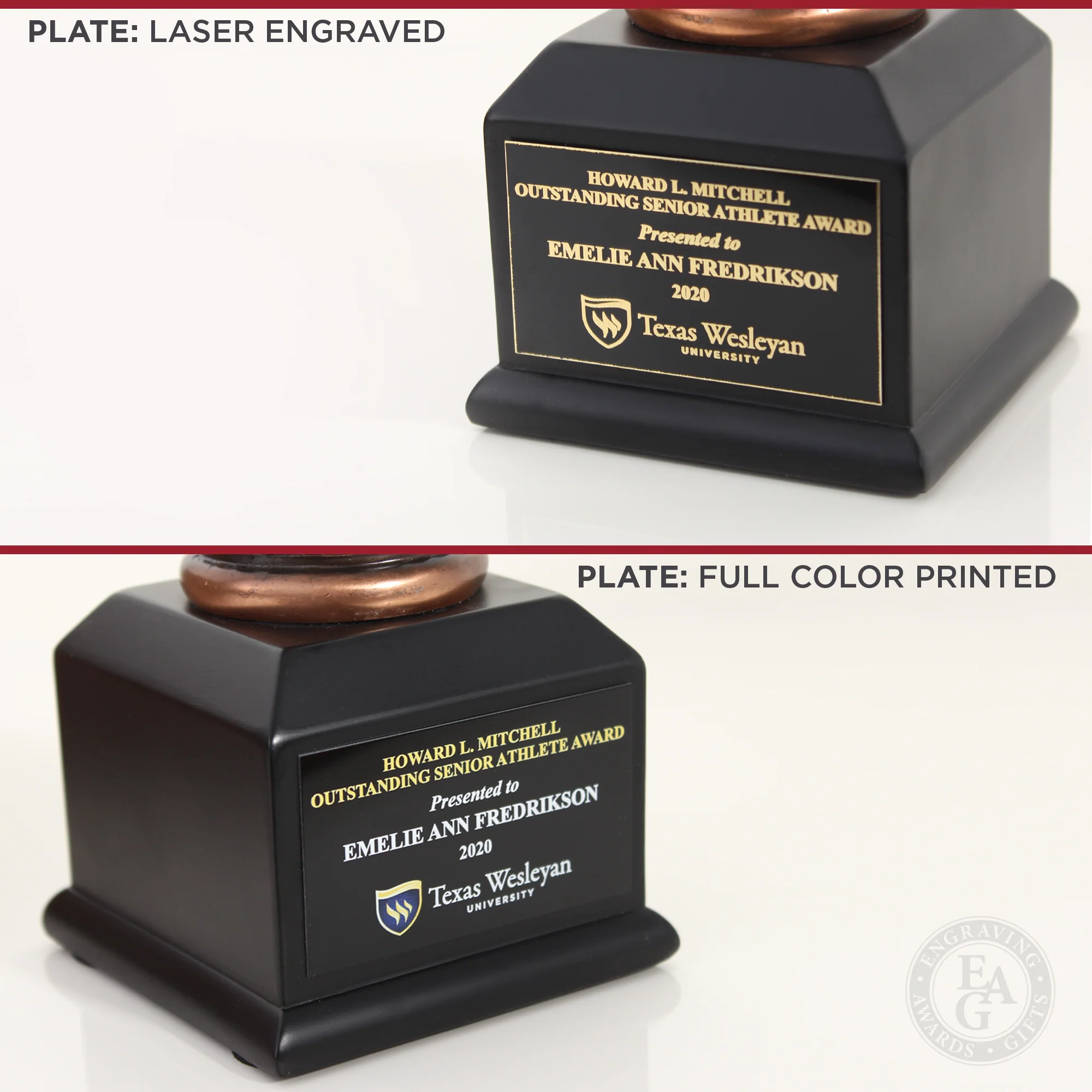 11" Whistle Trophy Award - Image 3