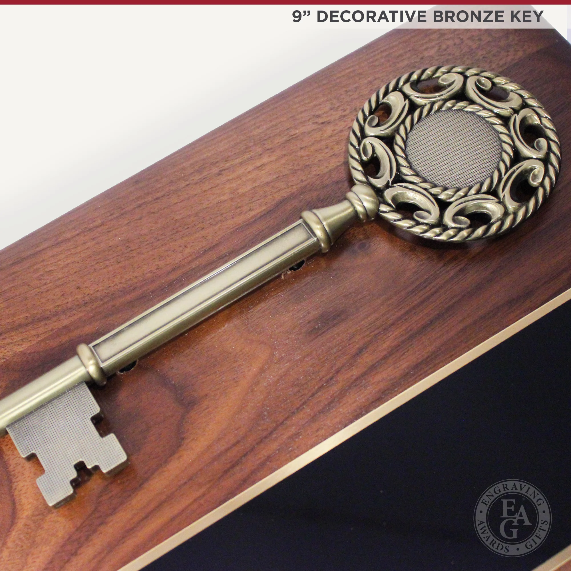 12" x 9" Ceremonial Key Plaque - Image 2
