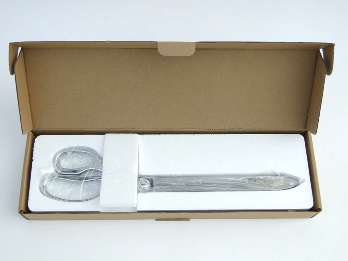 15" Chrome Plated Ceremonial Ribbon Cutting Scissors - Image 9