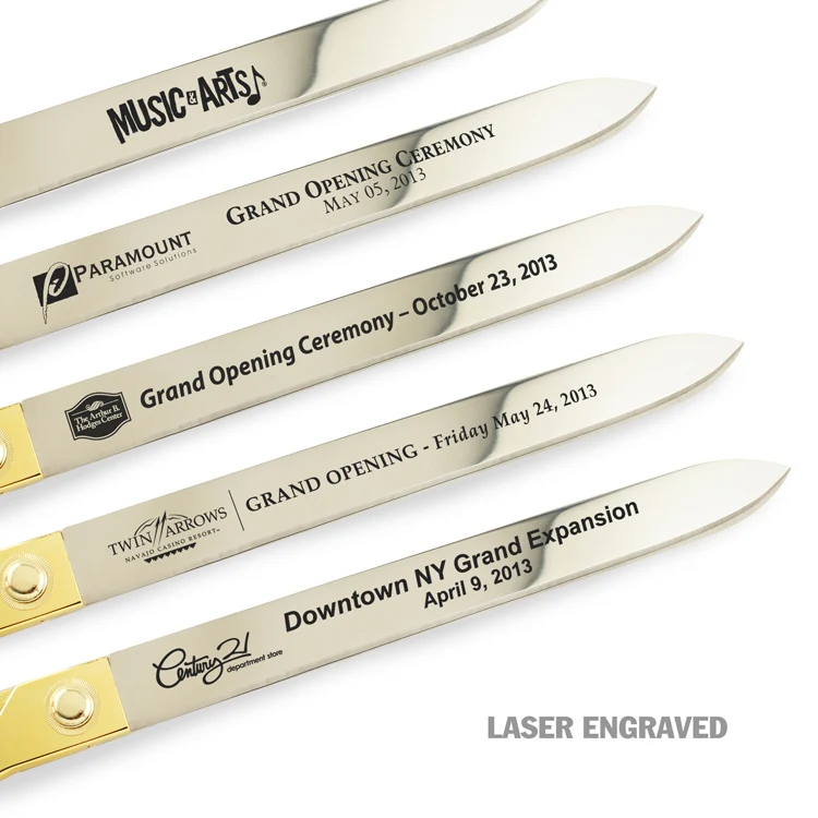 20" Ceremonial Ribbon Cutting Scissors - Image 11