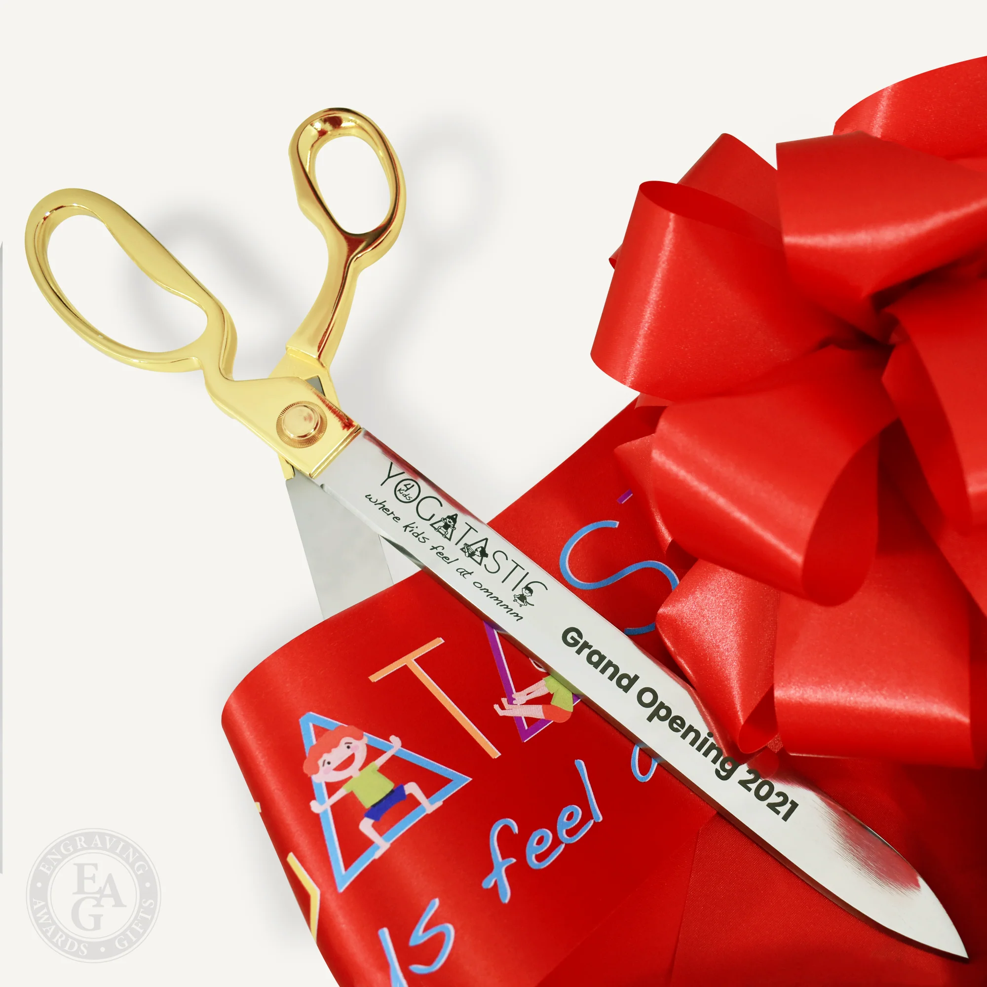 20" Ceremonial Ribbon Cutting Scissors - Image 14
