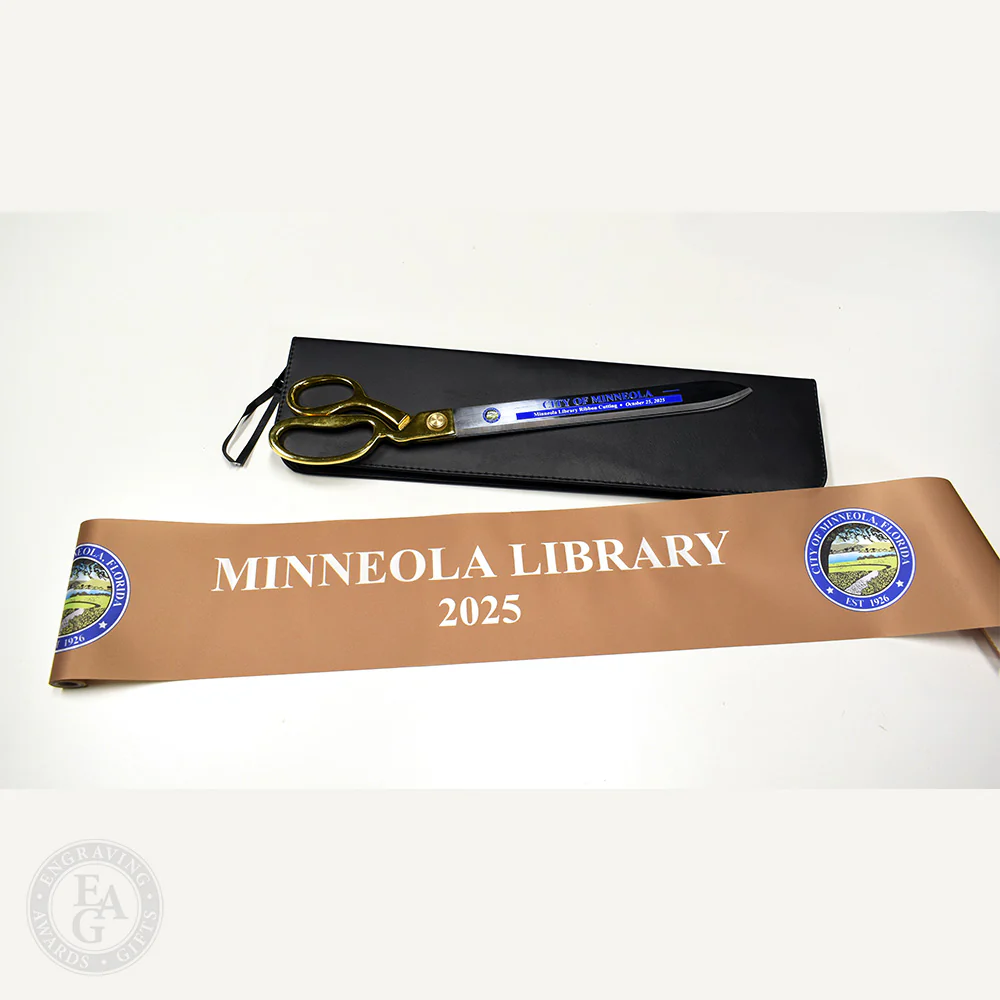 20" Ceremonial Ribbon Cutting Scissors - Image 20