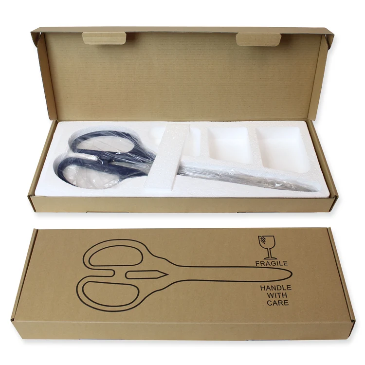 25" Navy Blue Ribbon Cutting Scissors with Silver Blades - Image 15