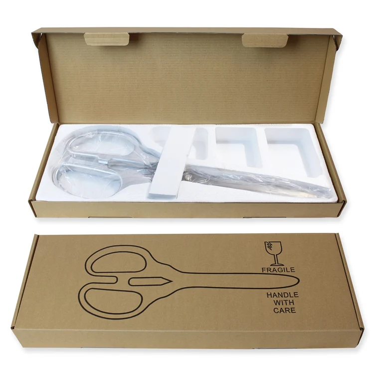 25" Silver Ribbon Cutting Scissors with Silver Blades - Image 15