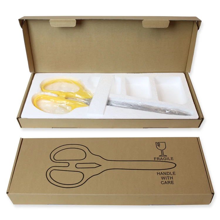25" Yellow Ribbon Cutting Scissors with Silver Blades - Image 15