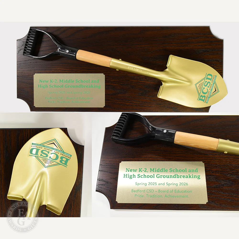 28" x 12" Small Shovel Plaque - Image 5