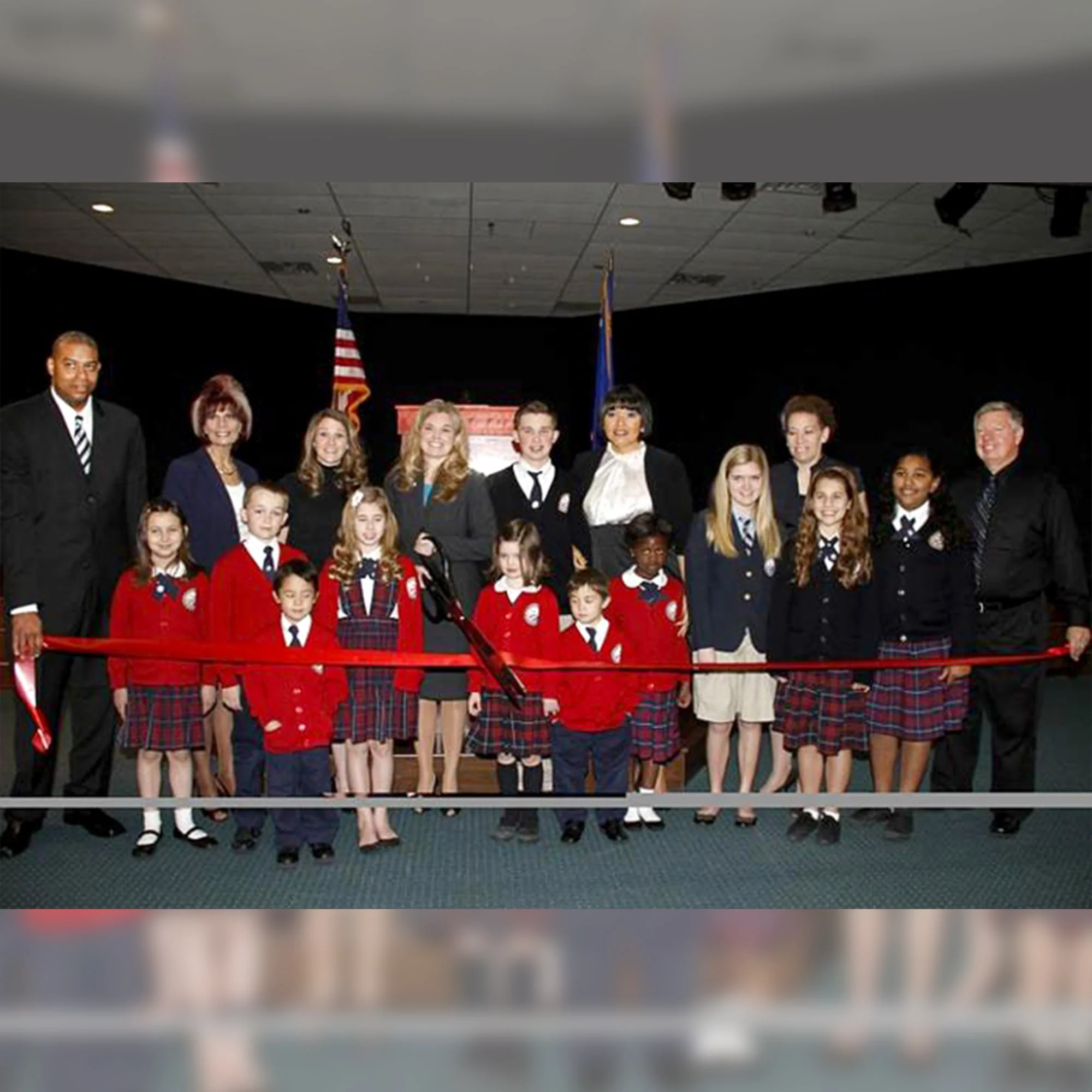 36" Black Ribbon Cutting Scissors with Gold Blades - Image 23