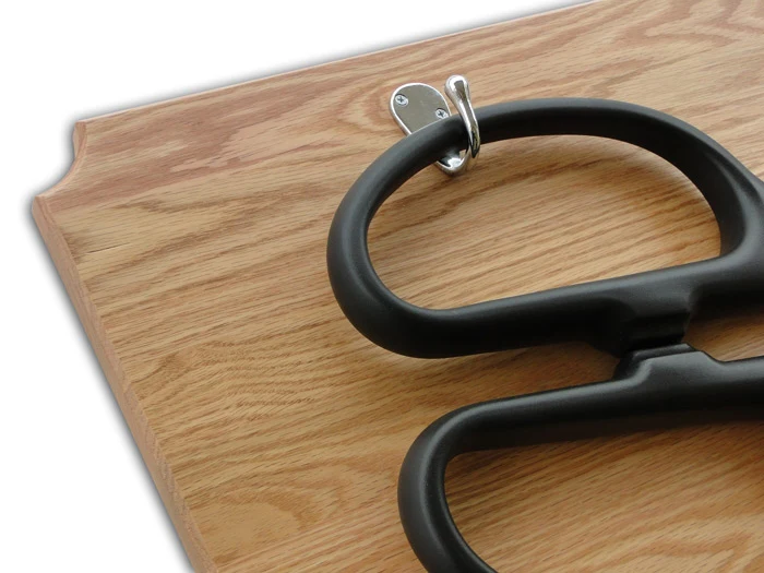 36" Ceremonial Ribbon Cutting Scissors Oak Plaque - Image 15
