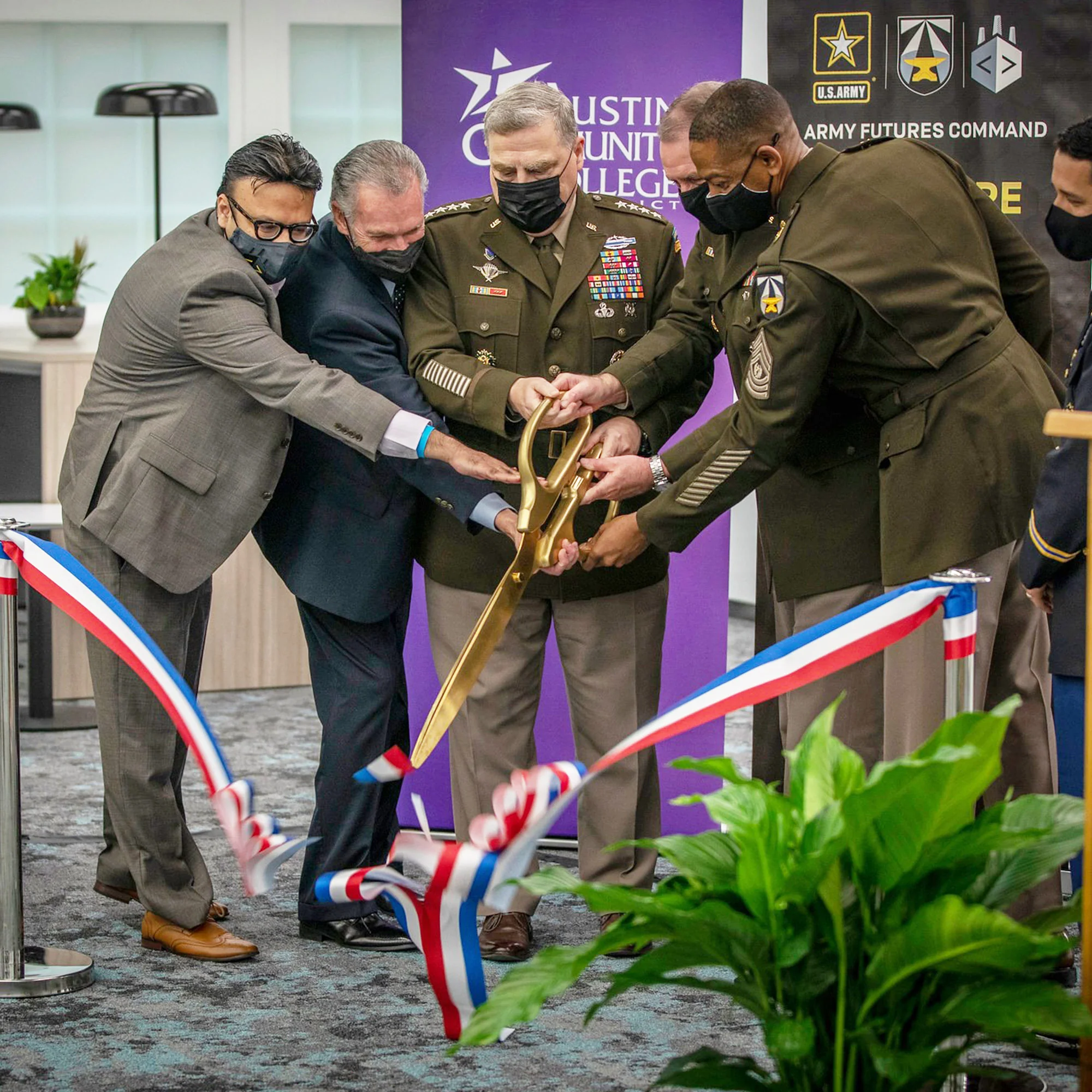 36" Gold Ribbon Cutting Scissors with Gold Blades - Image 24