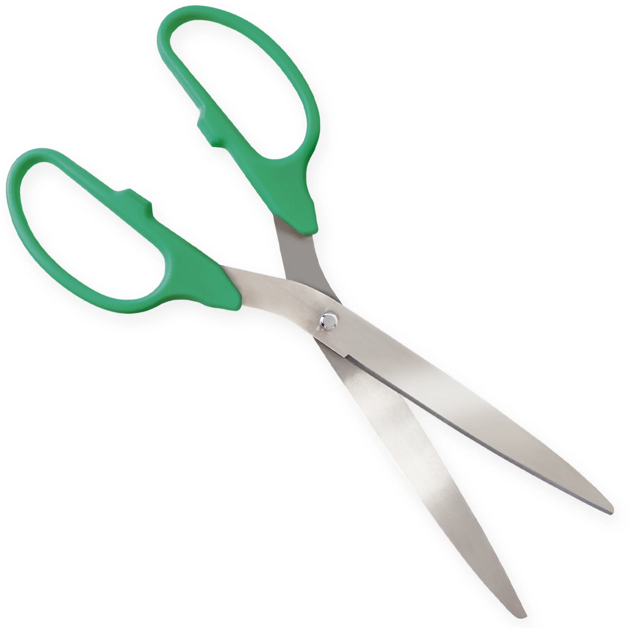 36" Green Ribbon Cutting Scissors with Silver Blades - Image 4