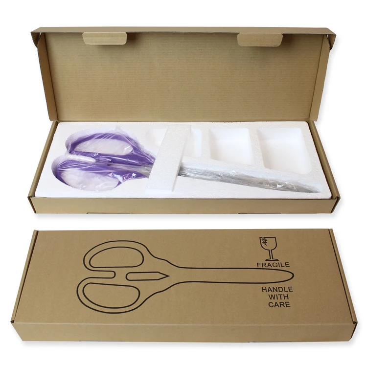 36" Purple Ribbon Cutting Scissors with Silver Blades - Image 16