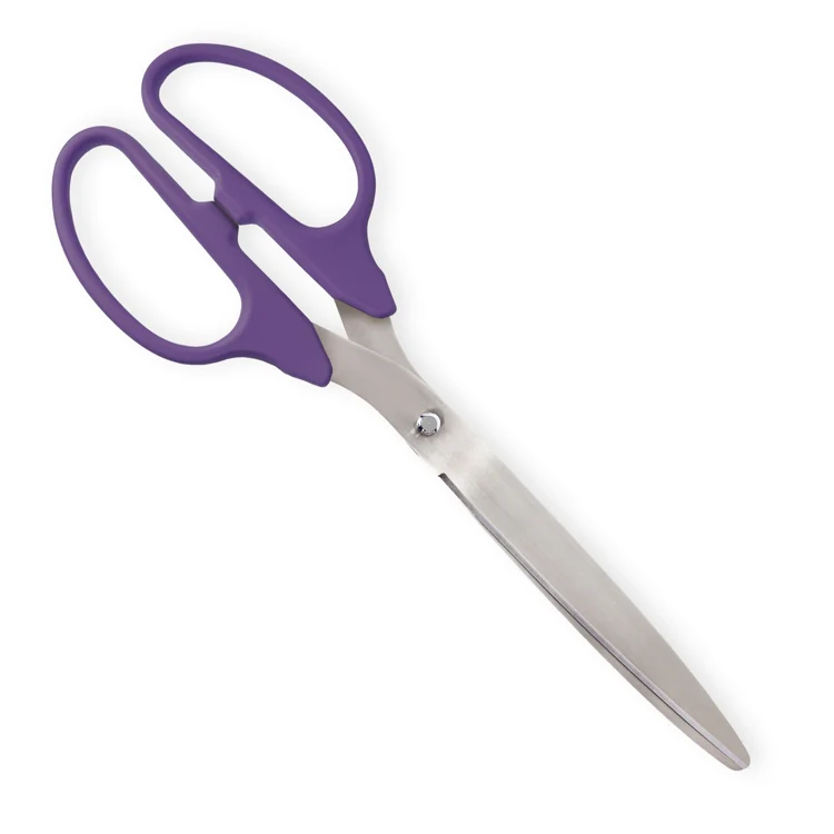 36" Purple Ribbon Cutting Scissors with Silver Blades - Image 4