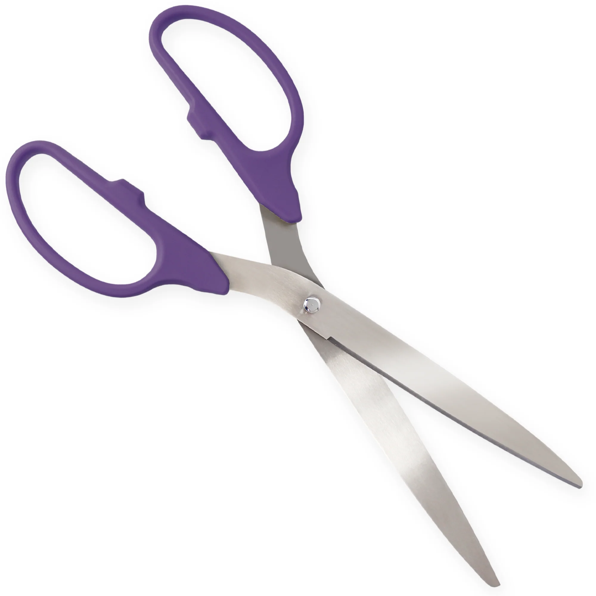 36" Purple Ribbon Cutting Scissors with Silver Blades - Image 5