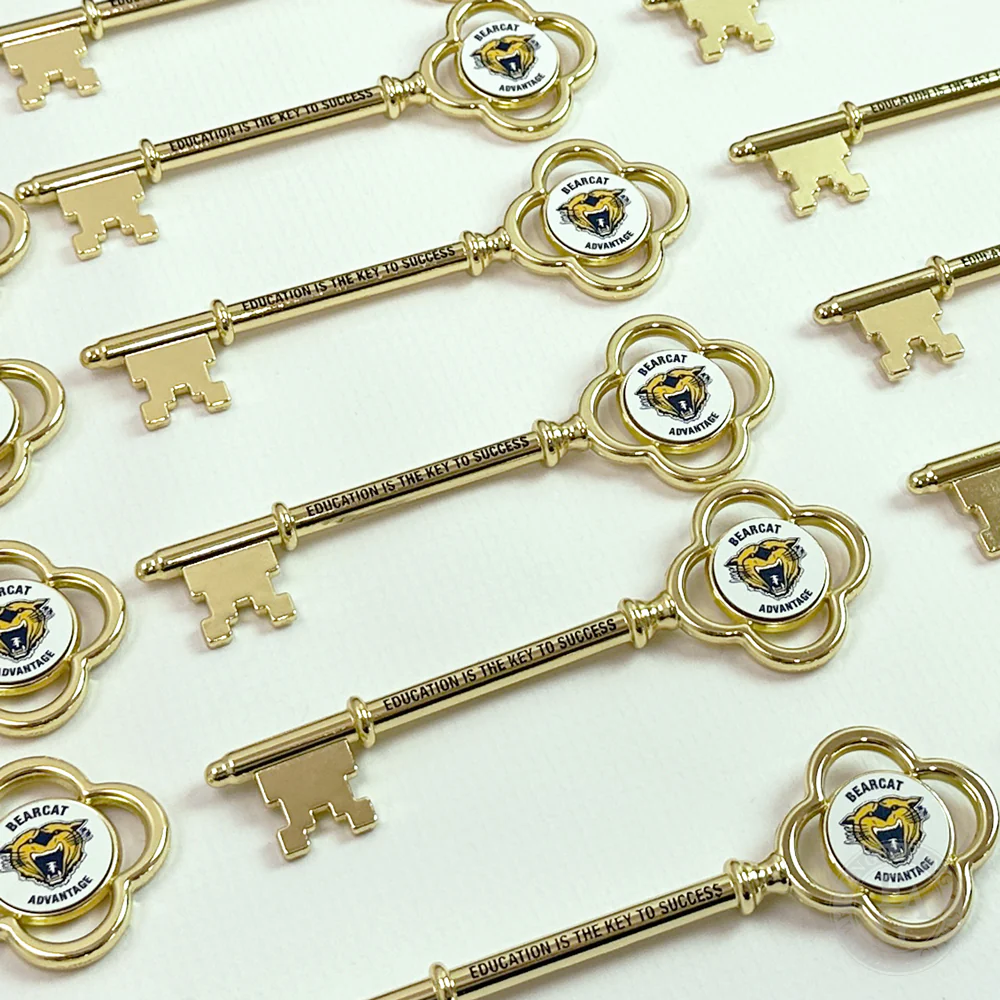 5-1/2" Gold Plated Ceremonial Key - Image 7