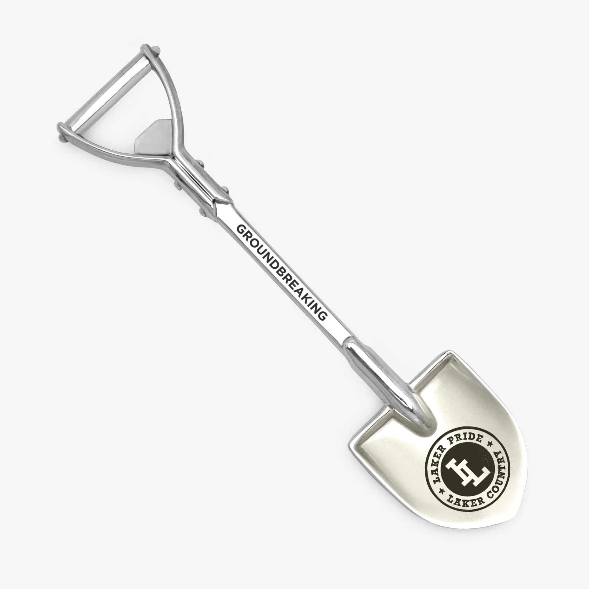 6-3/4" Bright Finish Miniature Shovel - Image 3