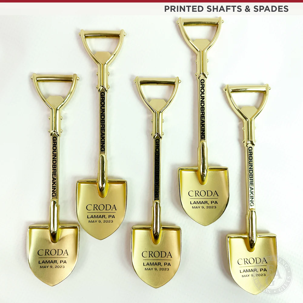 6-3/4" Bright Finish Miniature Shovel - Image 7