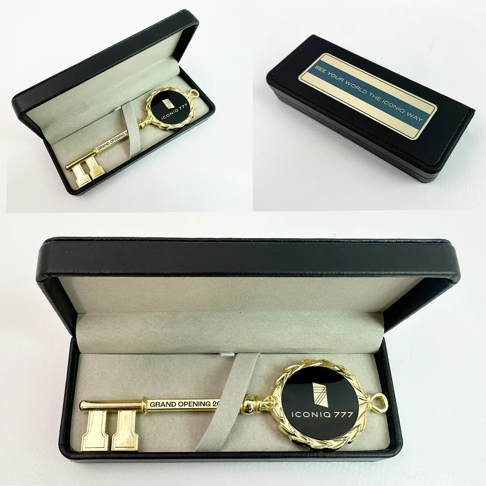 6" Gold Plated Ceremonial Key - Image 10