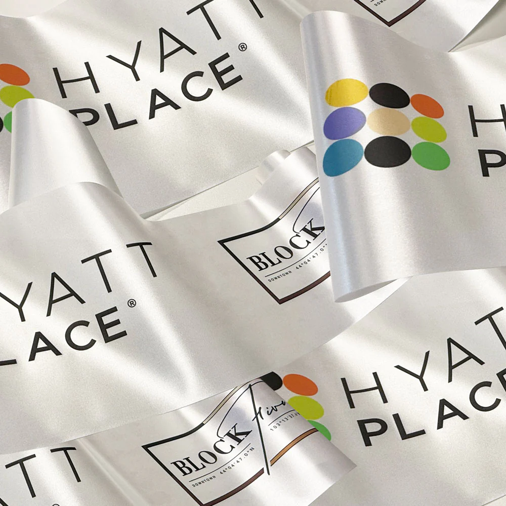 8" Custom Full Color Printed Ribbon - Image 14