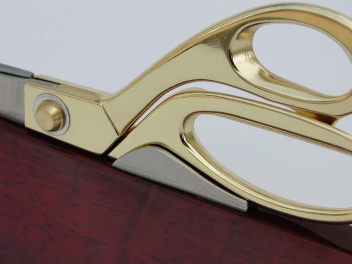 9-1/2" Ceremonial Scissors Piano Finish Wedge Stand - Image 7