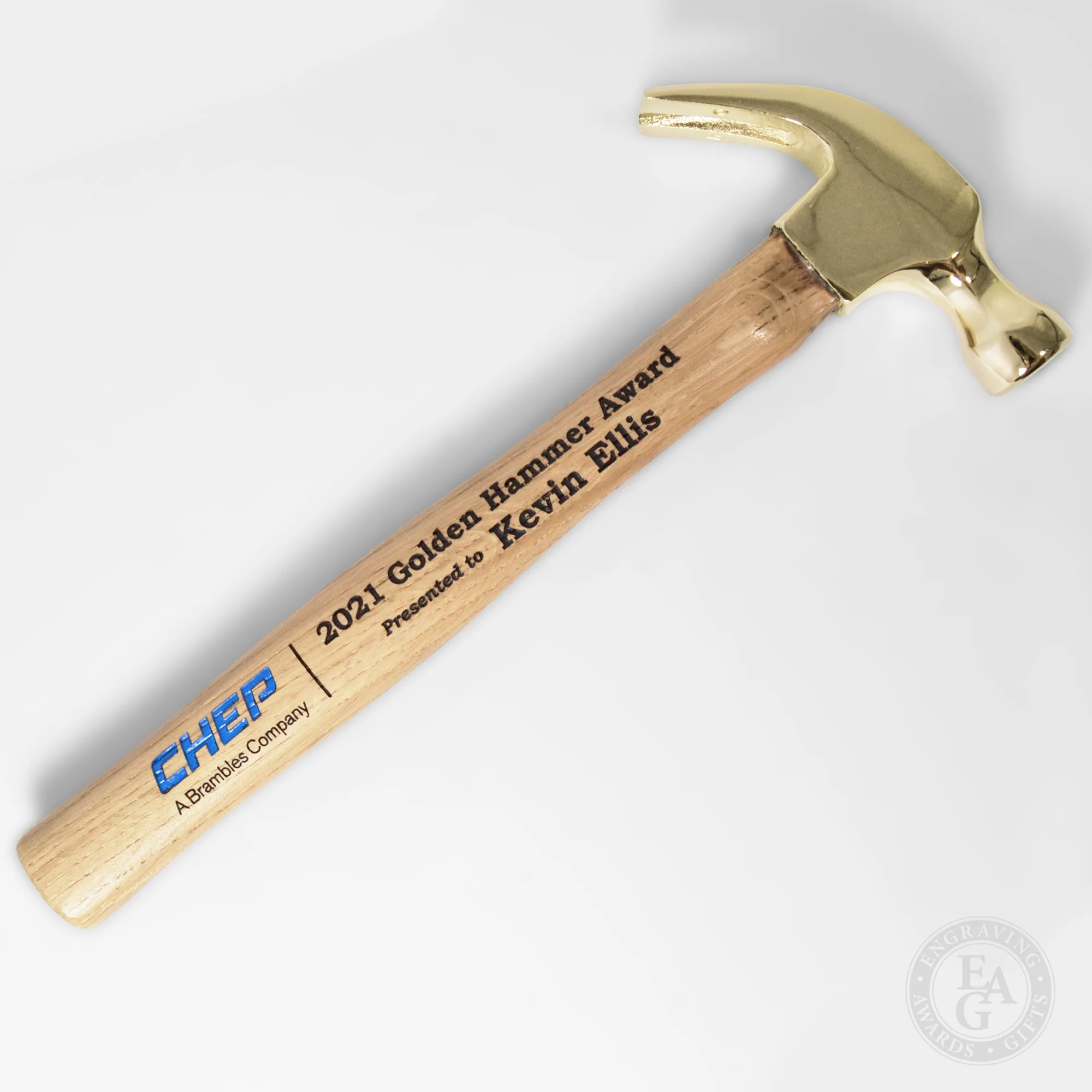 Ceremonial Gold Plated Hammer - Image 7