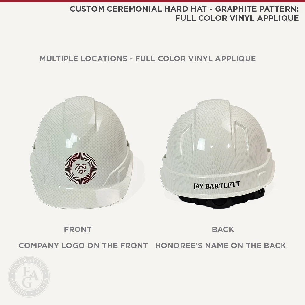 Ceremonial Hard Hat - Graphite Pattern - Image 11