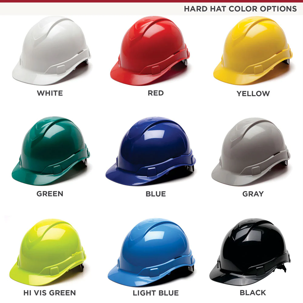 Ceremonial Hard Hat - Round Front - Assorted Colors - Image 3