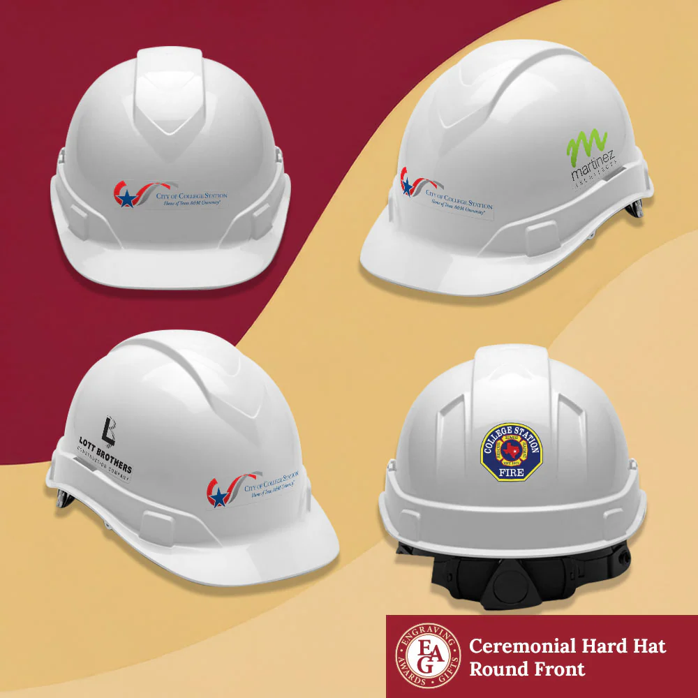 Ceremonial Hard Hat - Round Front - Assorted Colors - Image 69