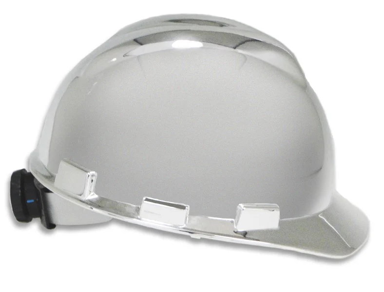 Chrome Plated Ceremonial Hard Hat - Image 18