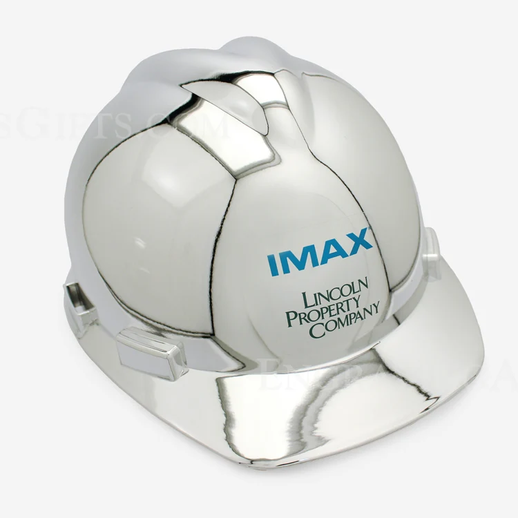 Chrome Plated Ceremonial Hard Hat - Image 9