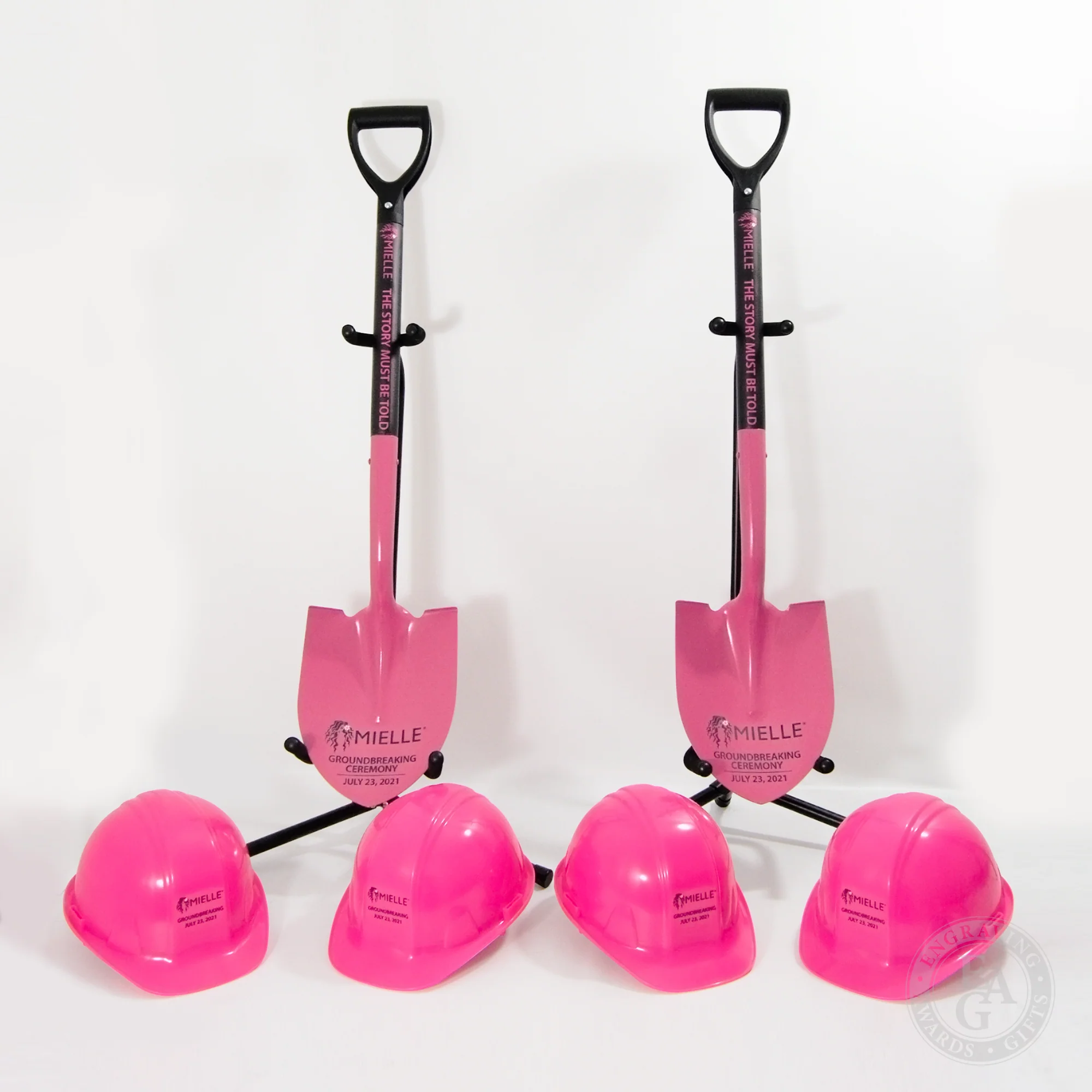 Custom Painted Ceremonial Groundbreaking Shovel - D-Handle - Image 22