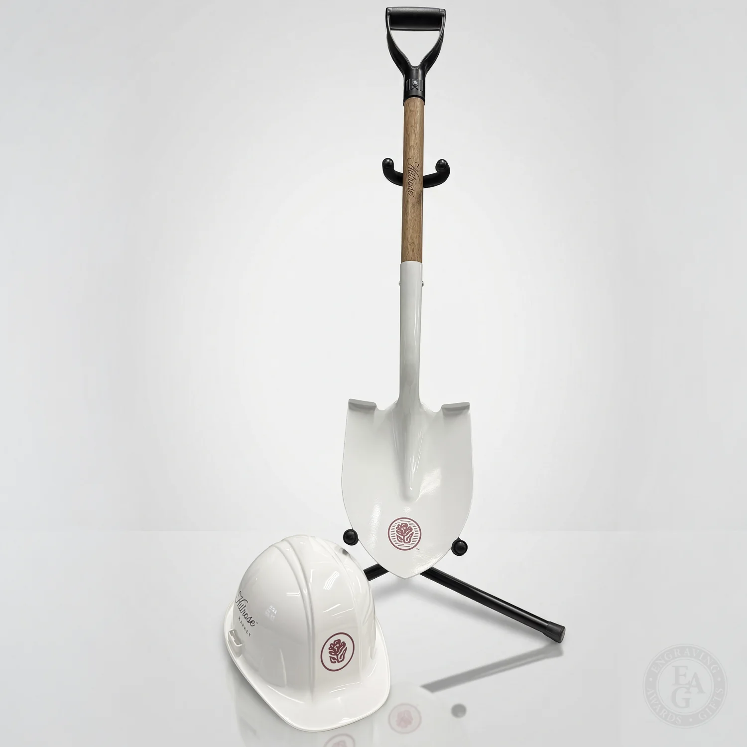 Custom Painted Ceremonial Groundbreaking Shovel - D-Handle - Image 58