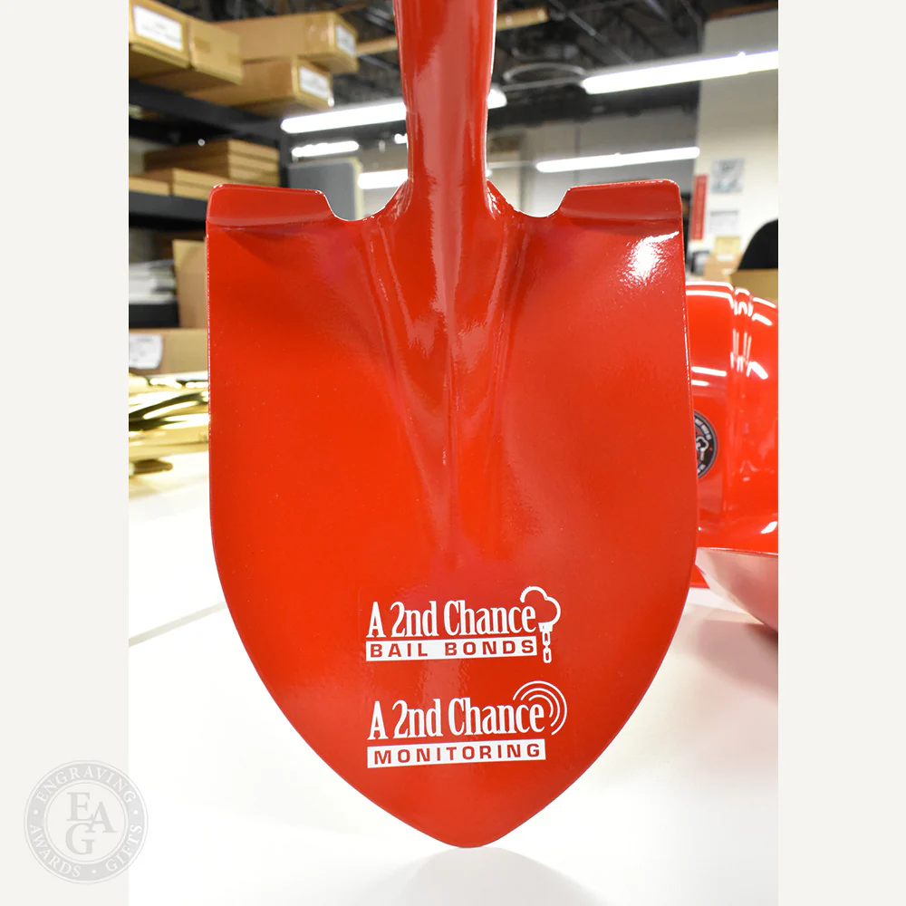 Custom Painted Ceremonial Groundbreaking Shovel - Small - Image 15