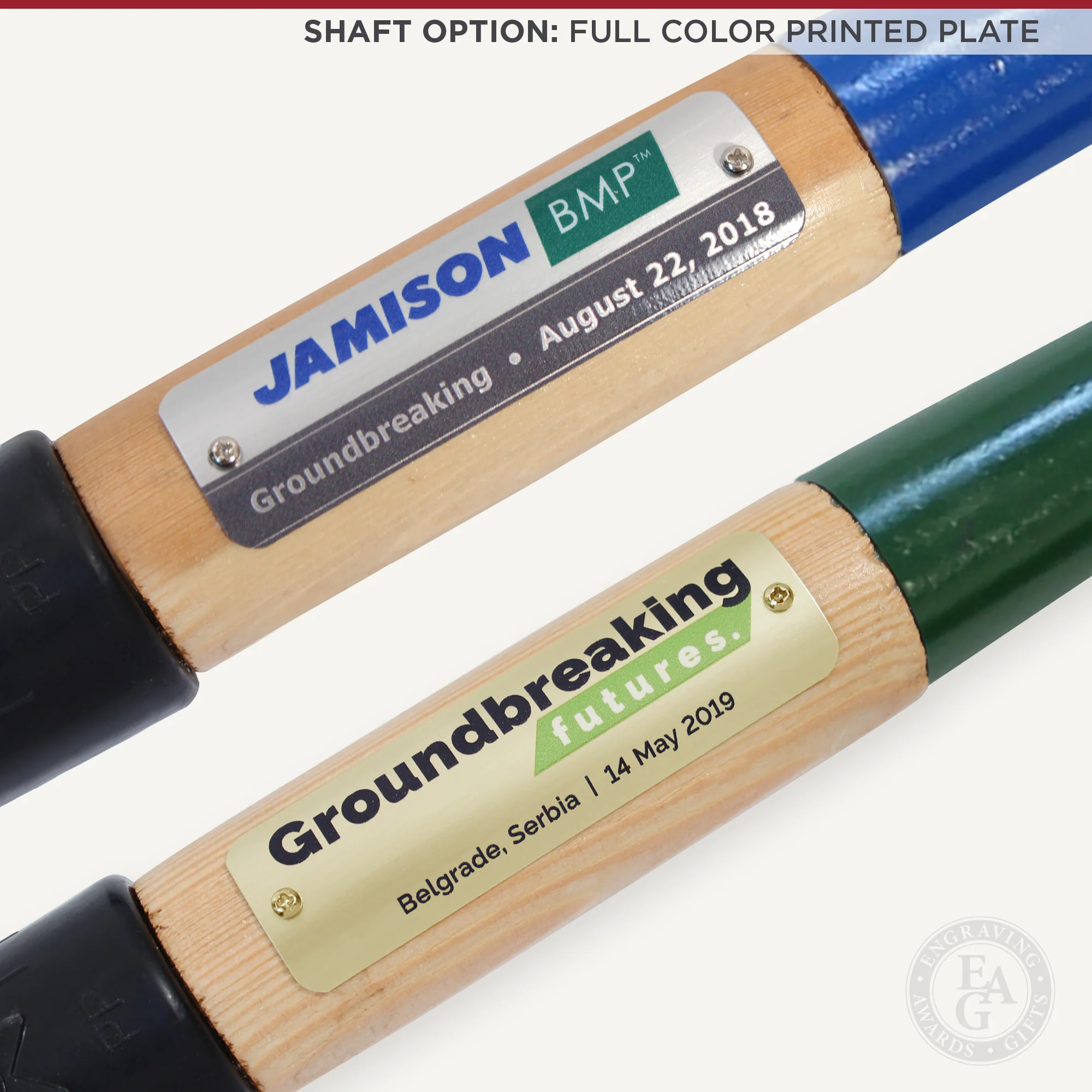 Custom Painted Ceremonial Groundbreaking Shovel - Small - Image 9