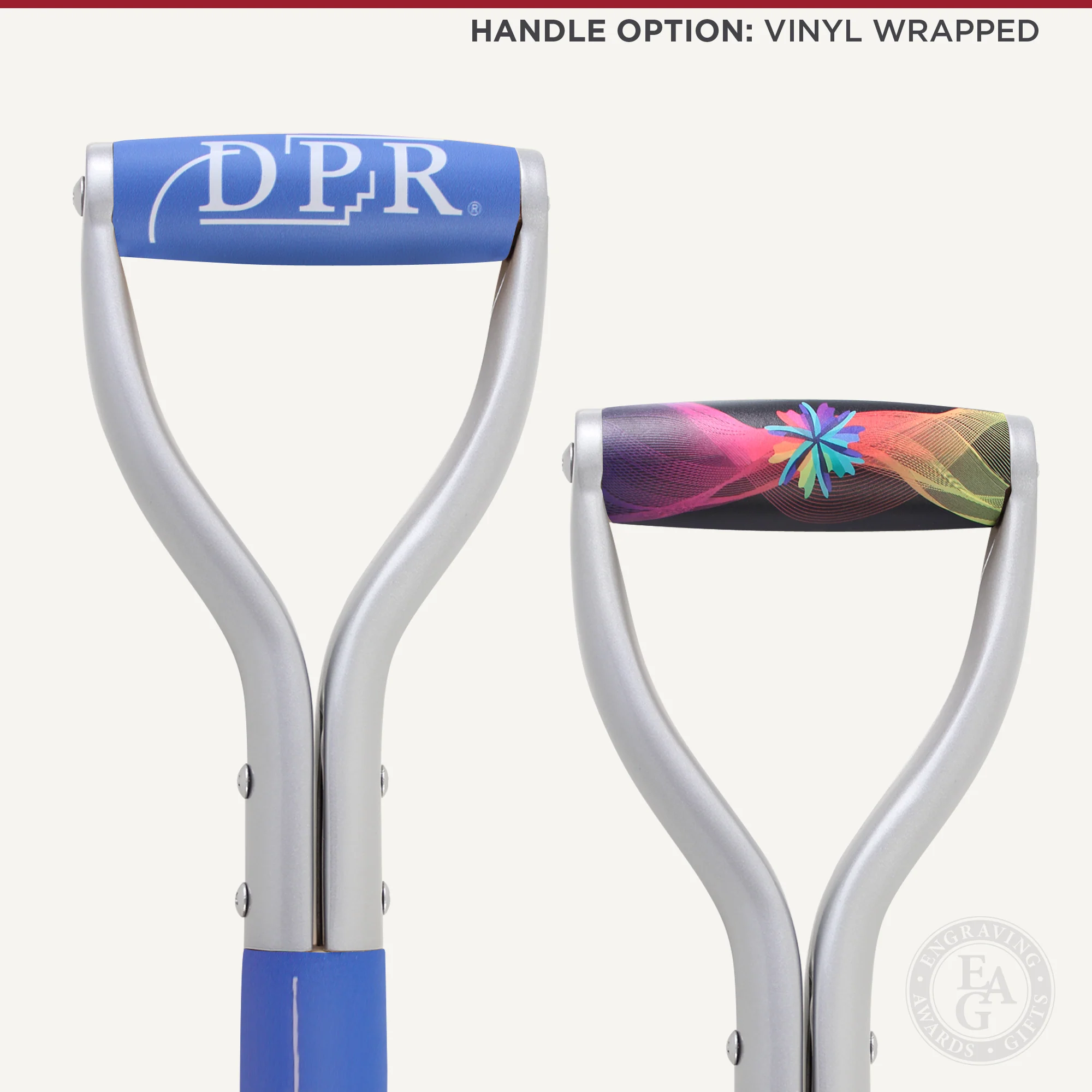 Silver Finish Ceremonial Groundbreaking Shovel - D-Handle - Image 11