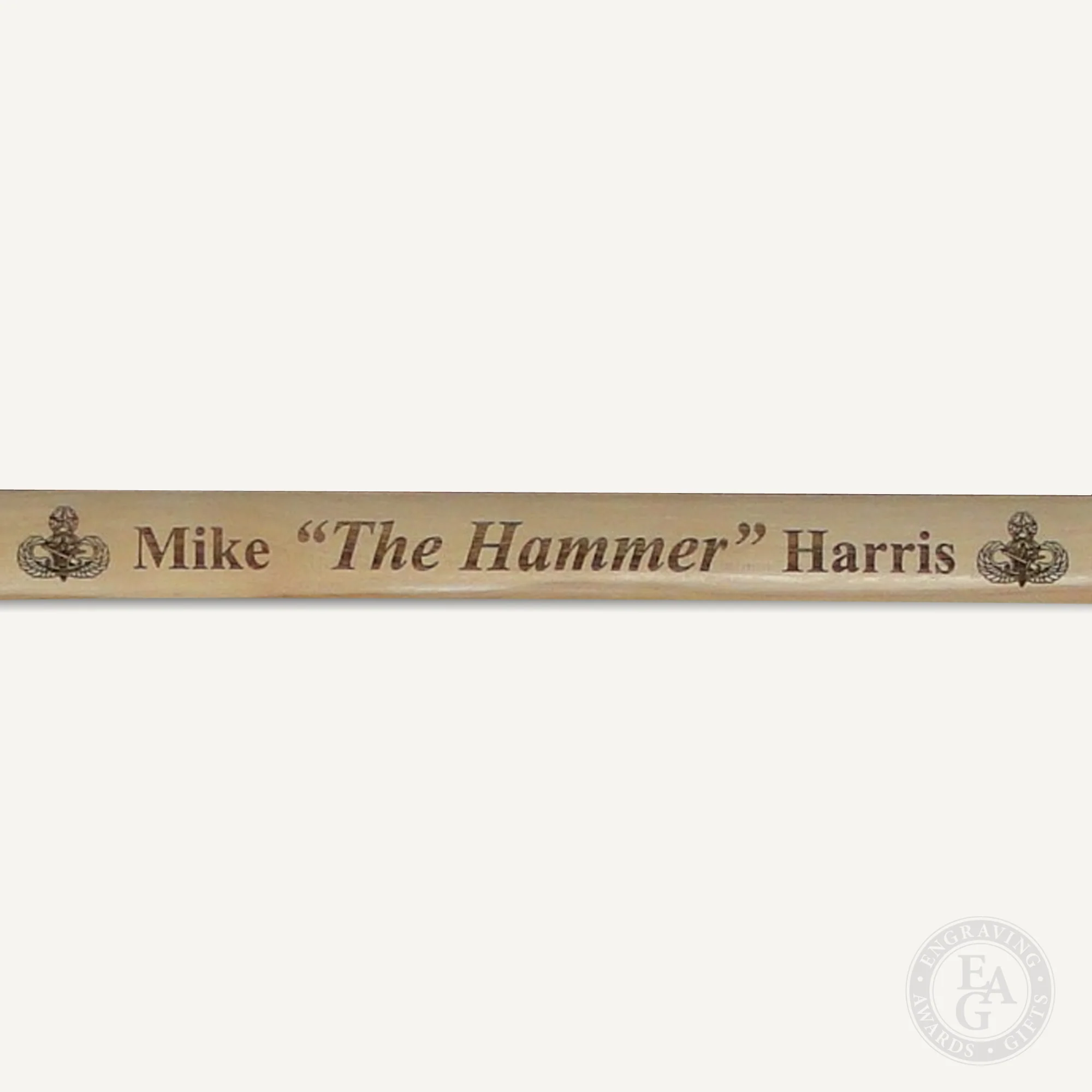 Full Size Chrome Plated Sledgehammer Plaque - Image 5