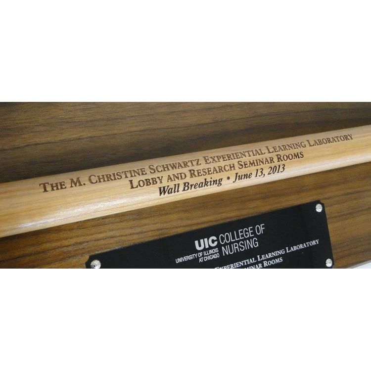 Full Size Gold Plated Sledgehammer Plaque - Image 4