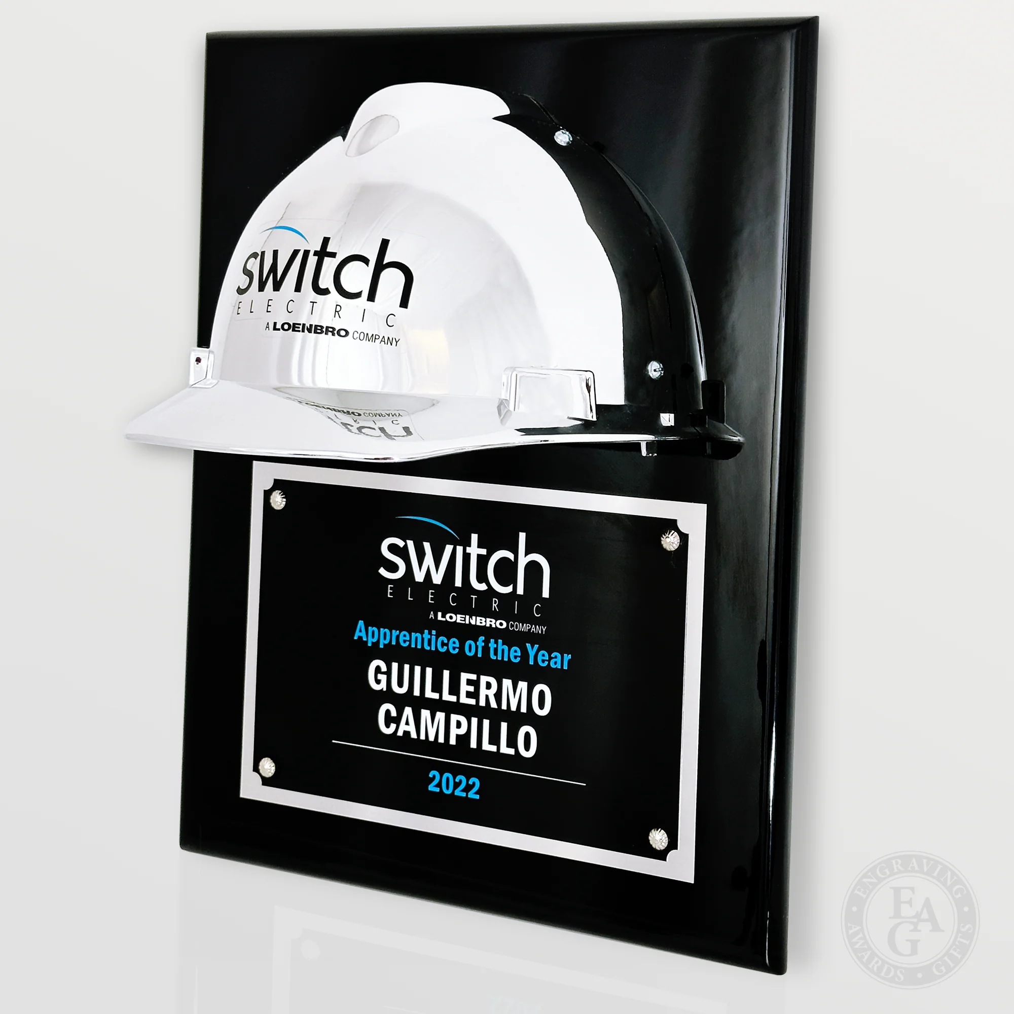 Full Size Hard Hat Plaque - Image 4