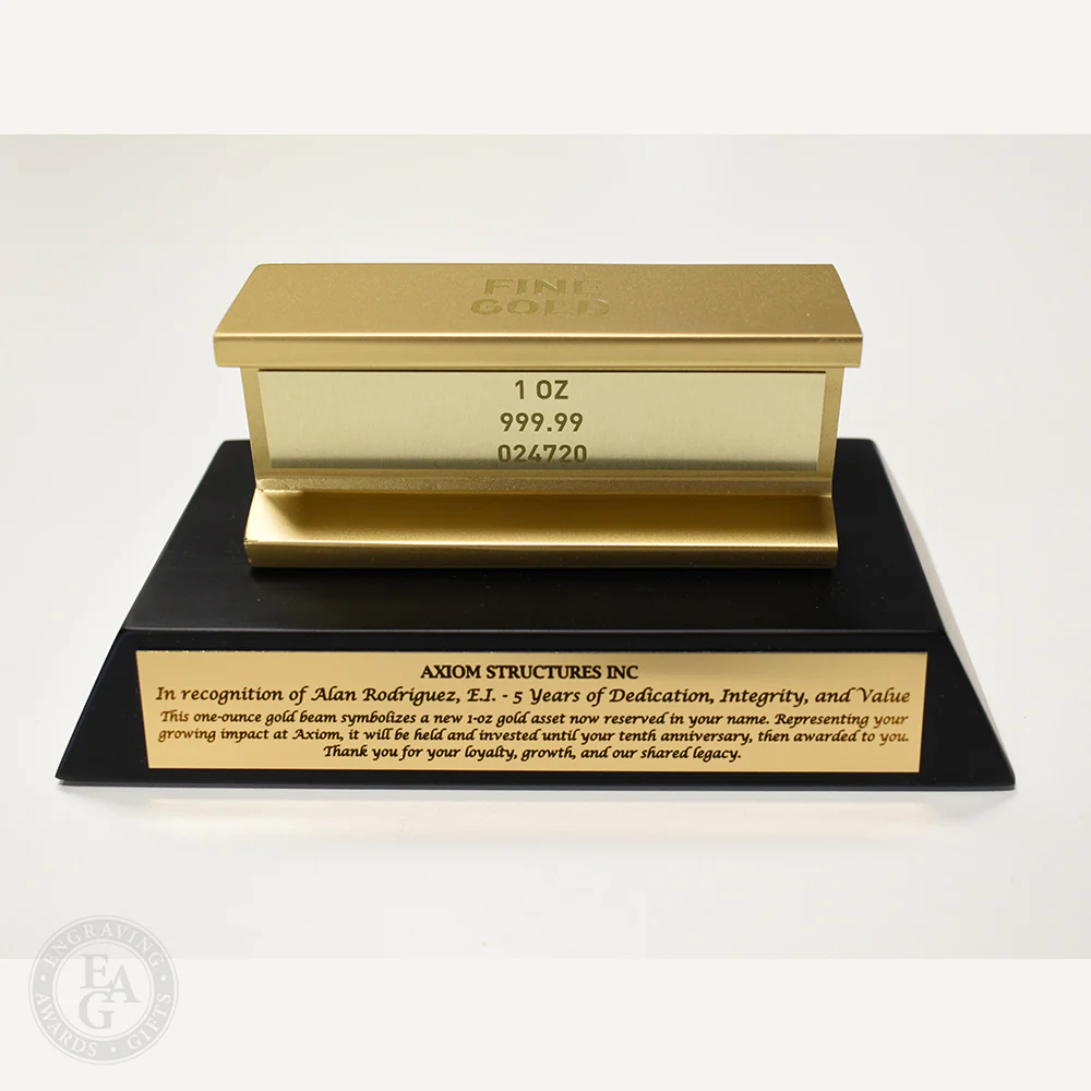 Gold Ceremonial I-Beams - Awards - Image 5