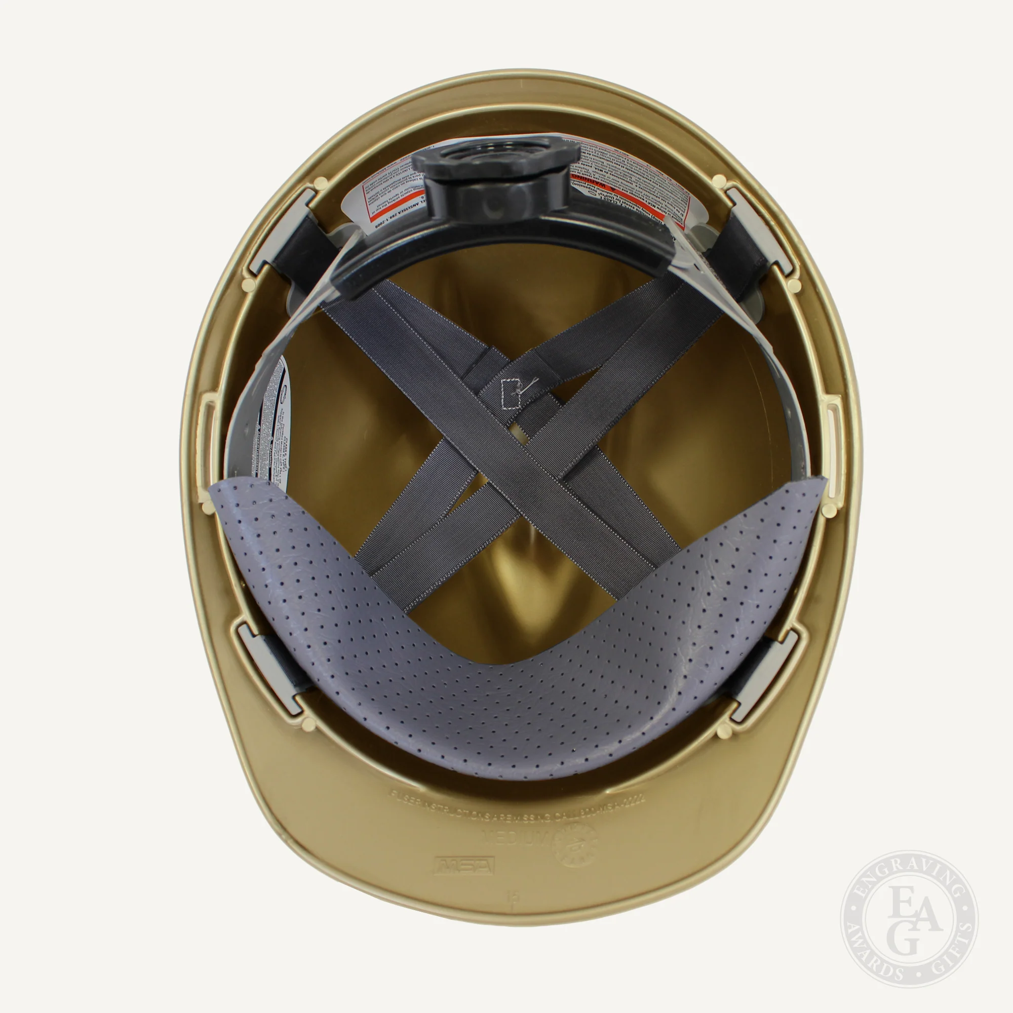 Gold Finish Ceremonial Hard Hat - Image 11