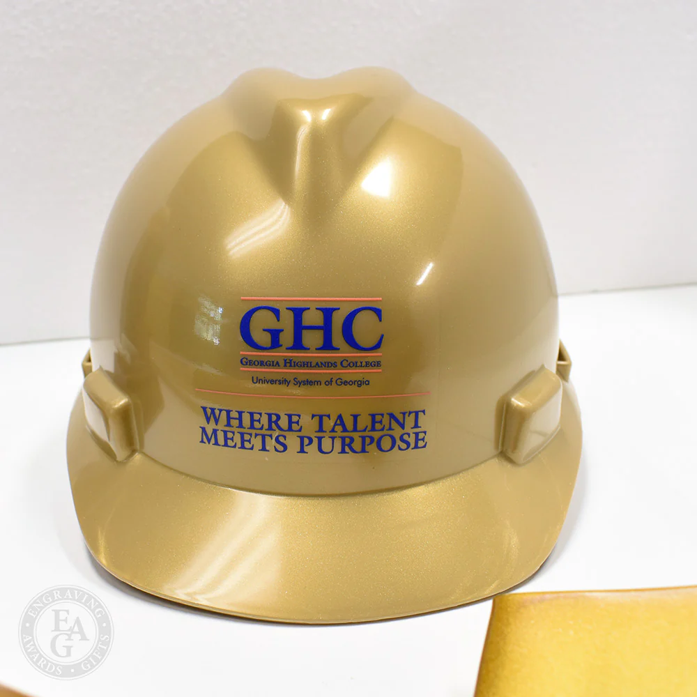 Gold Finish Ceremonial Hard Hat - Image 12