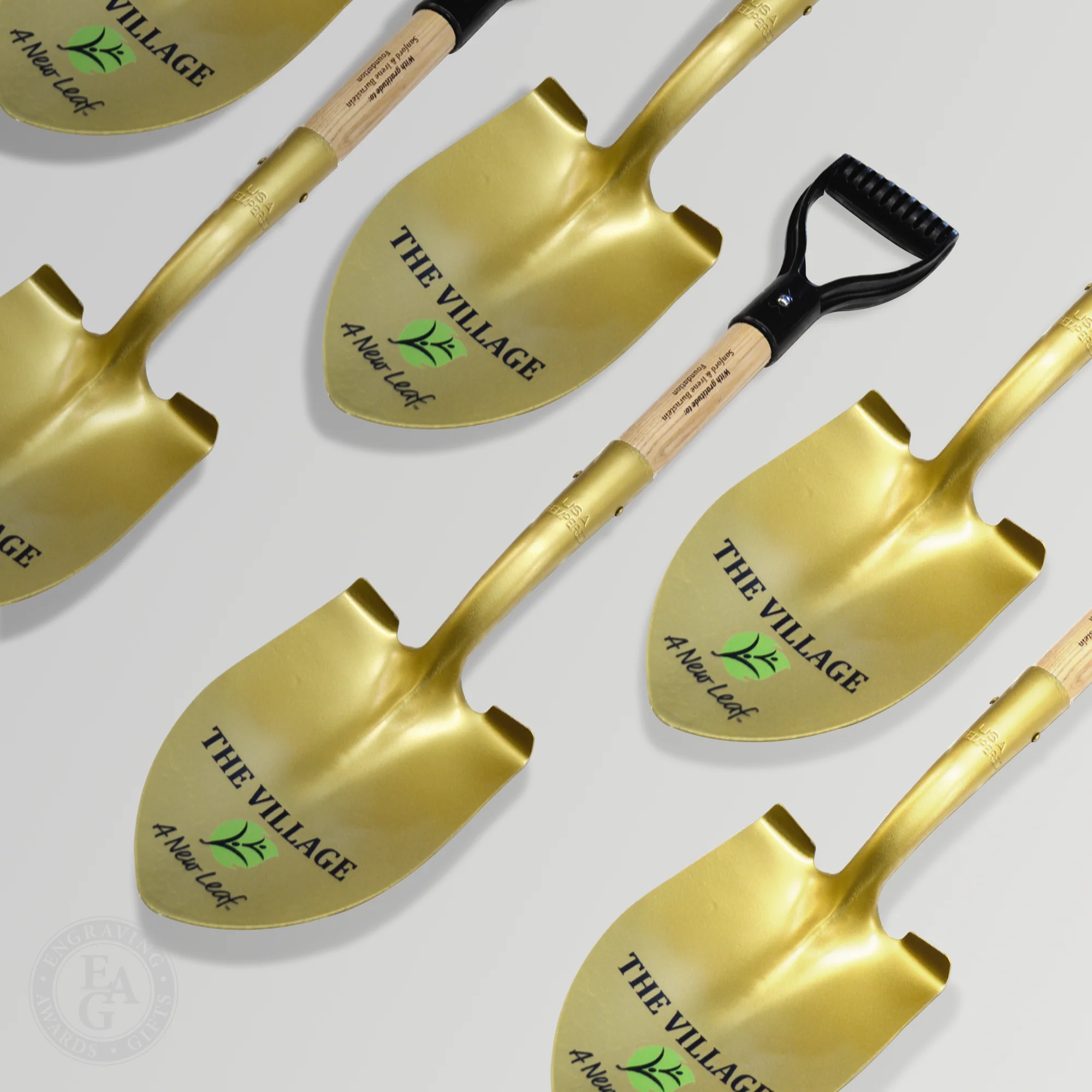 Gold Painted Groundbreaking Shovel - Small - Image 10