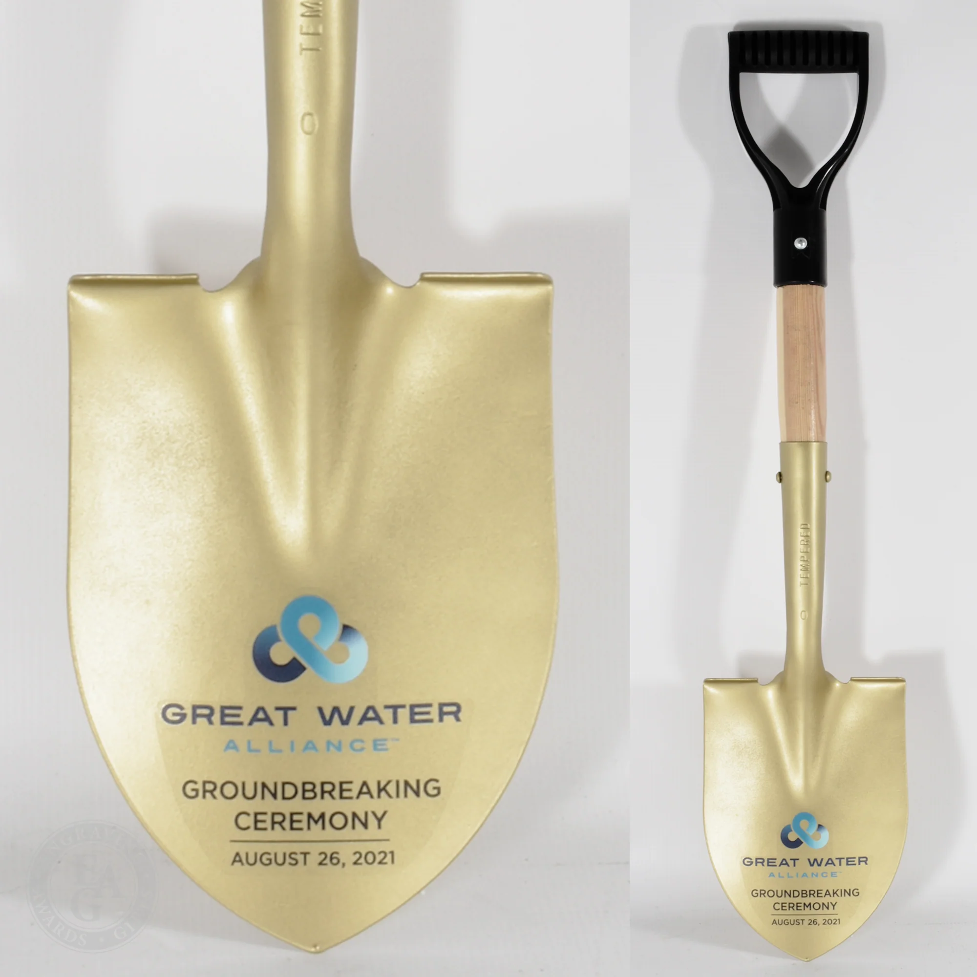 Gold Painted Groundbreaking Shovel - Small - Image 11