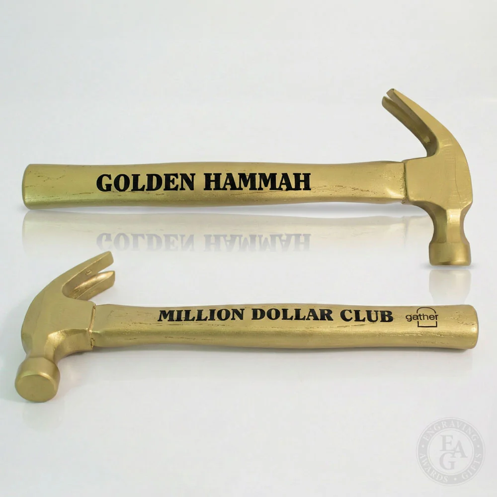Gold Painted Traditional Hammer - Image 5