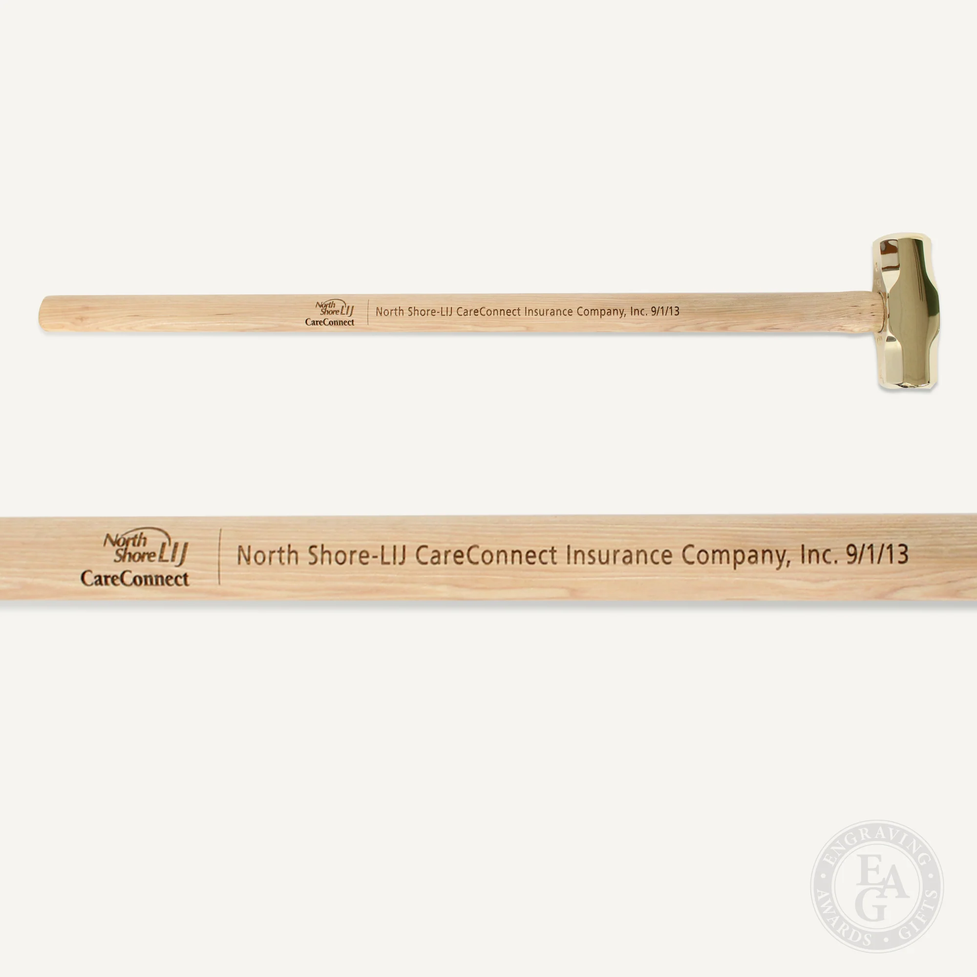 Gold Plated Ceremonial Sledgehammer - Image 12