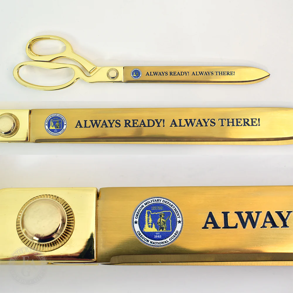 Grand Opening Kit - 15" Gold Ceremonial Scissors - Image 17