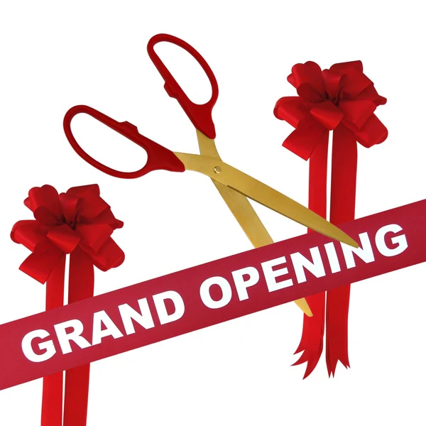 Grand Opening Kit - 36" Ribbon Cutting Scissors with Gold Blades - Image 5