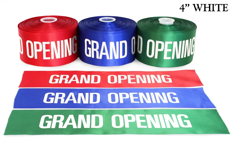 Grand Opening Kit - 36" Ribbon Cutting Scissors with Silver Blades - Image 21