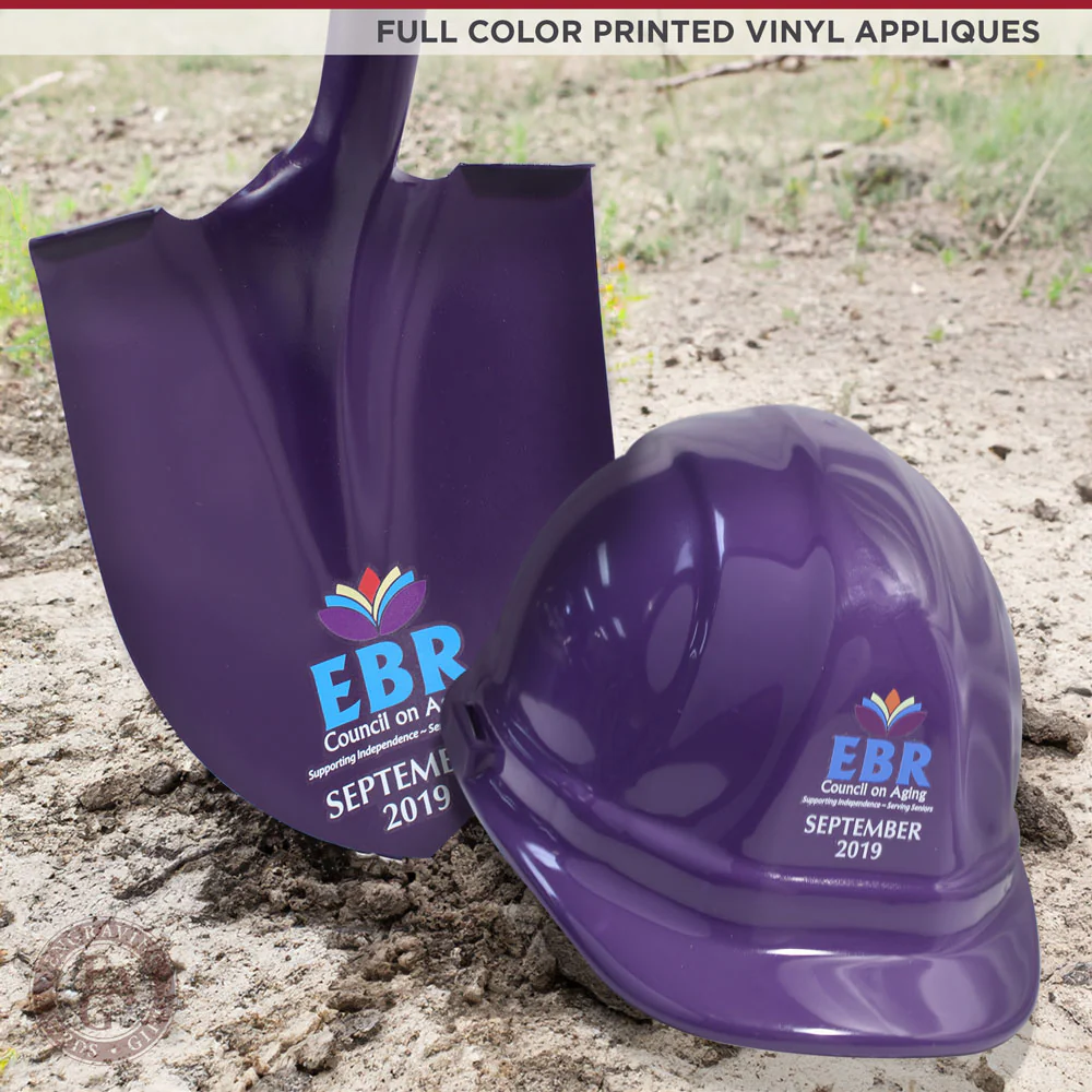 Groundbreaking Ceremonial Shovel Kit - Custom Painted D-Handle - Image 14